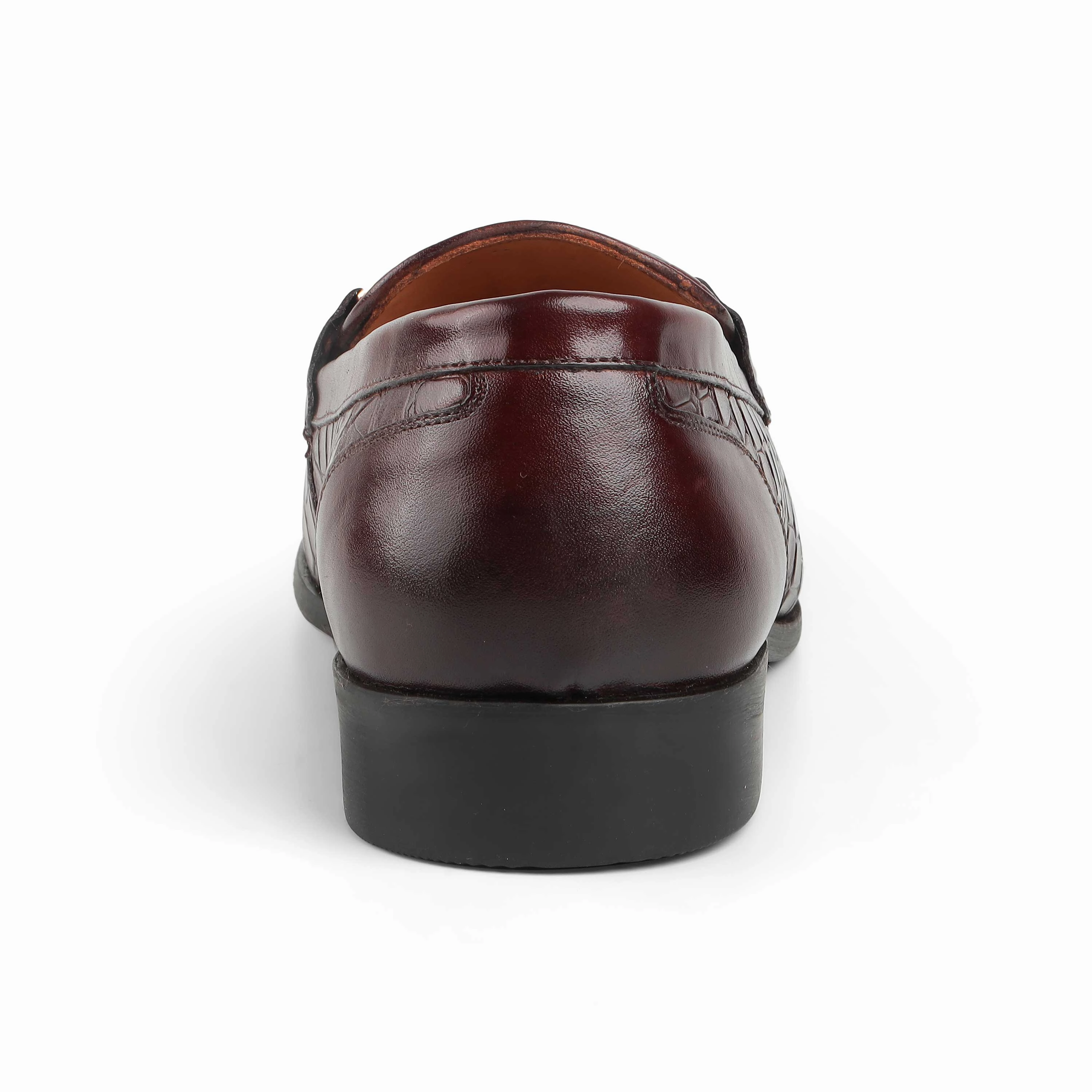 Tresmode Reden Cognac Men's Leather Loafers Loafers Italian