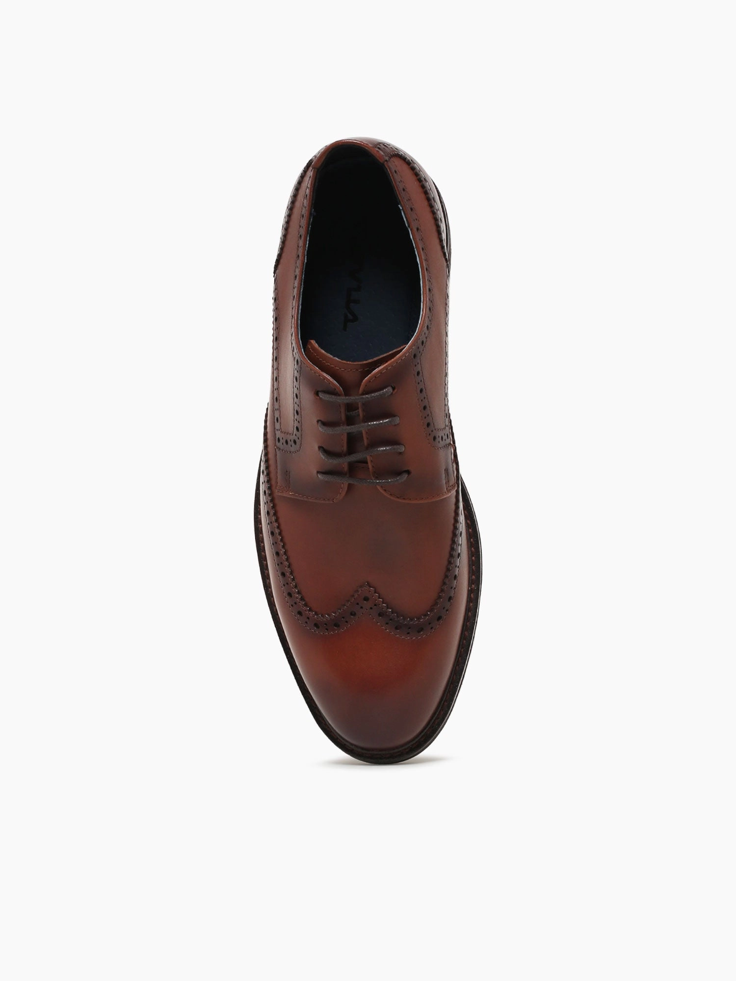 Surge Leather Cap Toe Oxfords Comodoro Tan Brushed Calf Leather