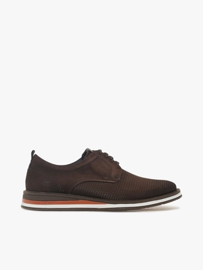 Tie Oxfords 272101003 Caf Nobuck