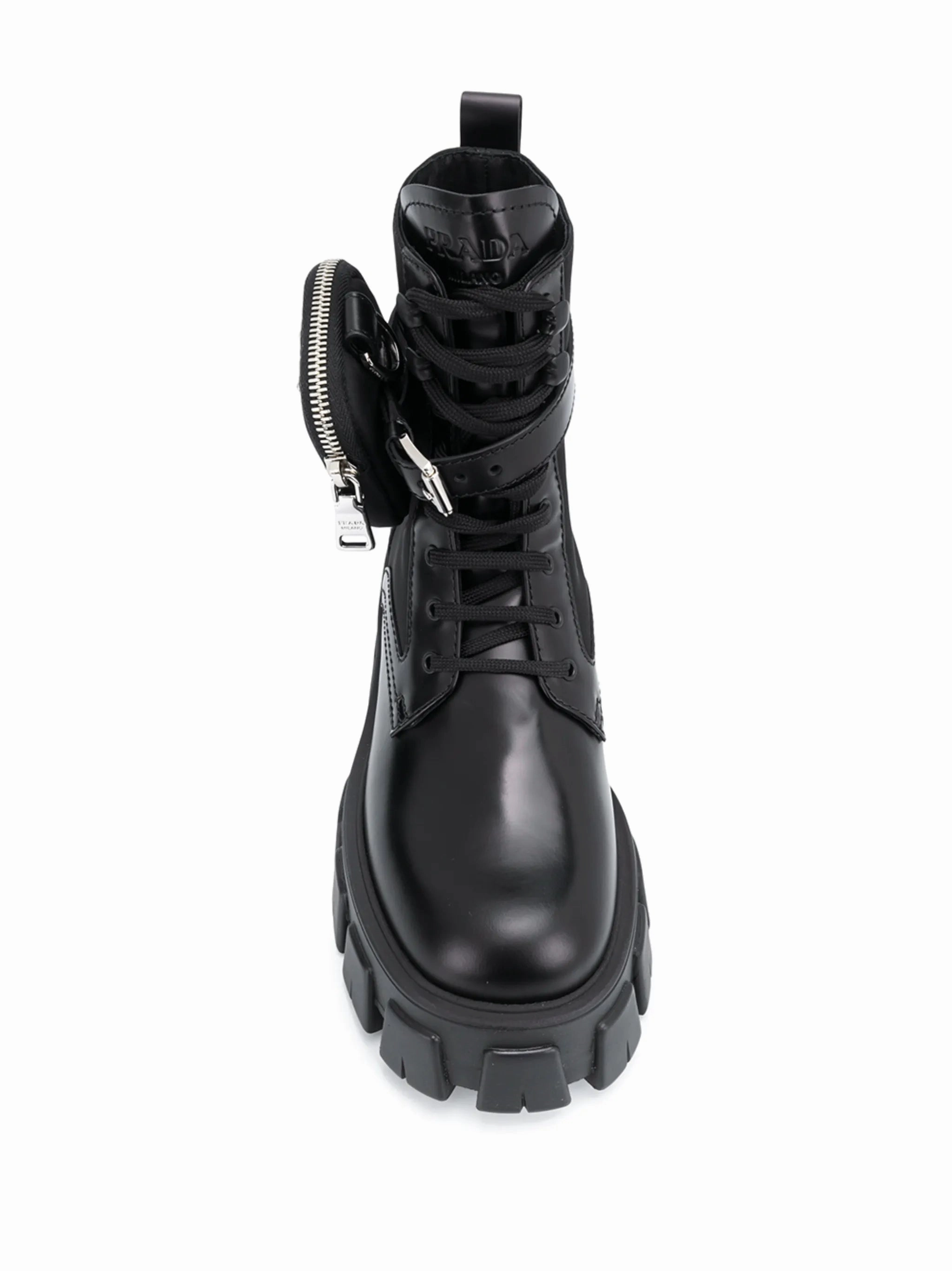 Lacrosse Ankle Boots belted combat boots