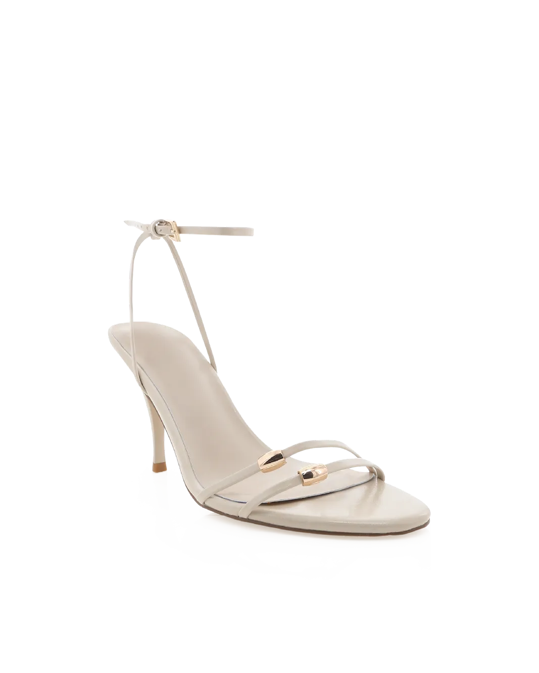 High Heels With Rubber Soles ROBIN - OYSTER SHINE