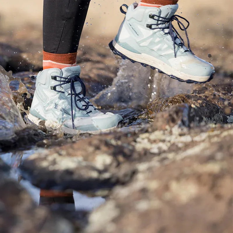 Tan Waterproof Hiking Boots Altra Women's Lone Peak Mid All-Wthr 2