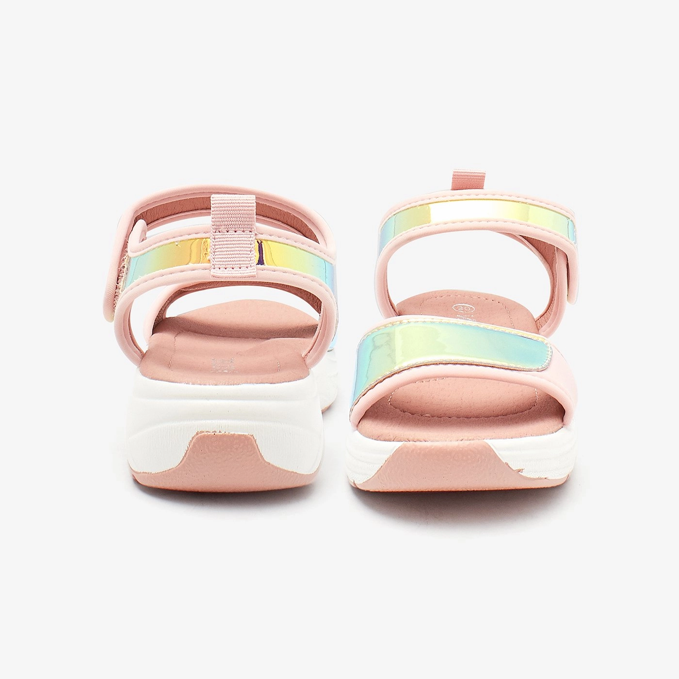 Girls Shinny Sandals Straw Sandals