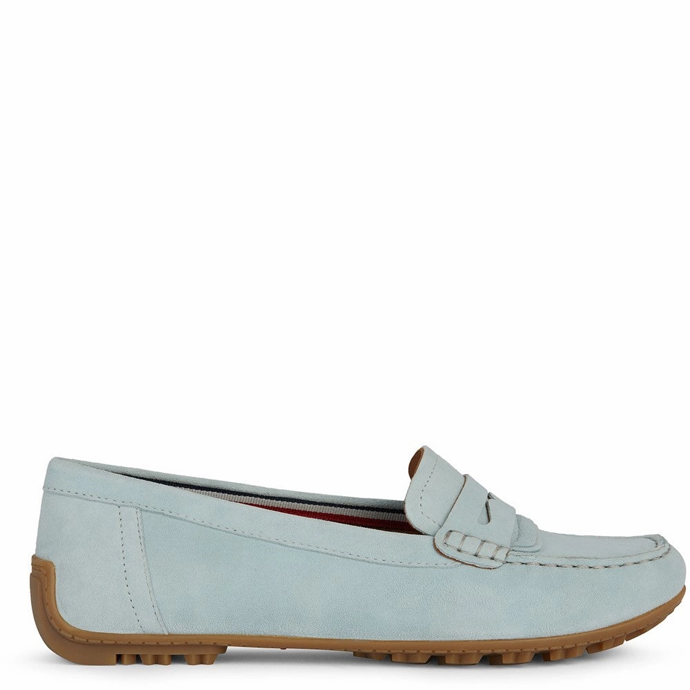Geox D Kosmopolis Moccasins Pewter Loafers