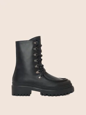 20 Eye Combat Boots Lorena Black Unlined Boot