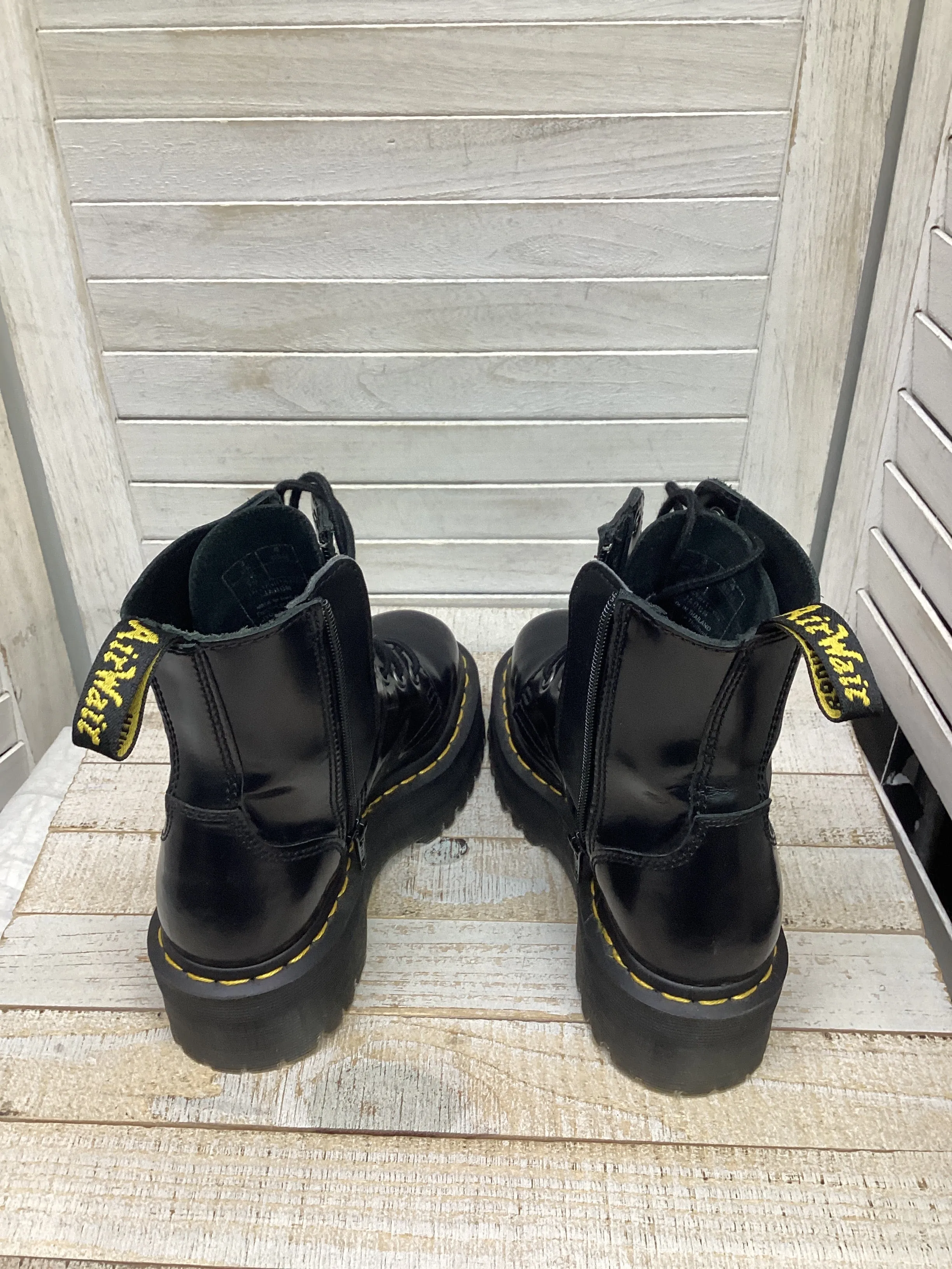 Boots Combat By Dr Martens In Black, Size: 5 Your Mother Wears Combat Boots Cast