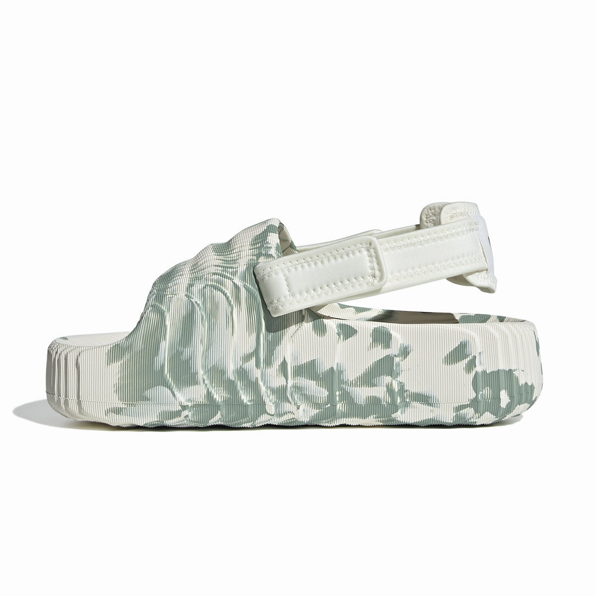 Slippers Necklace Wmns Adilette 22 XLG 'Off White Silver Green'