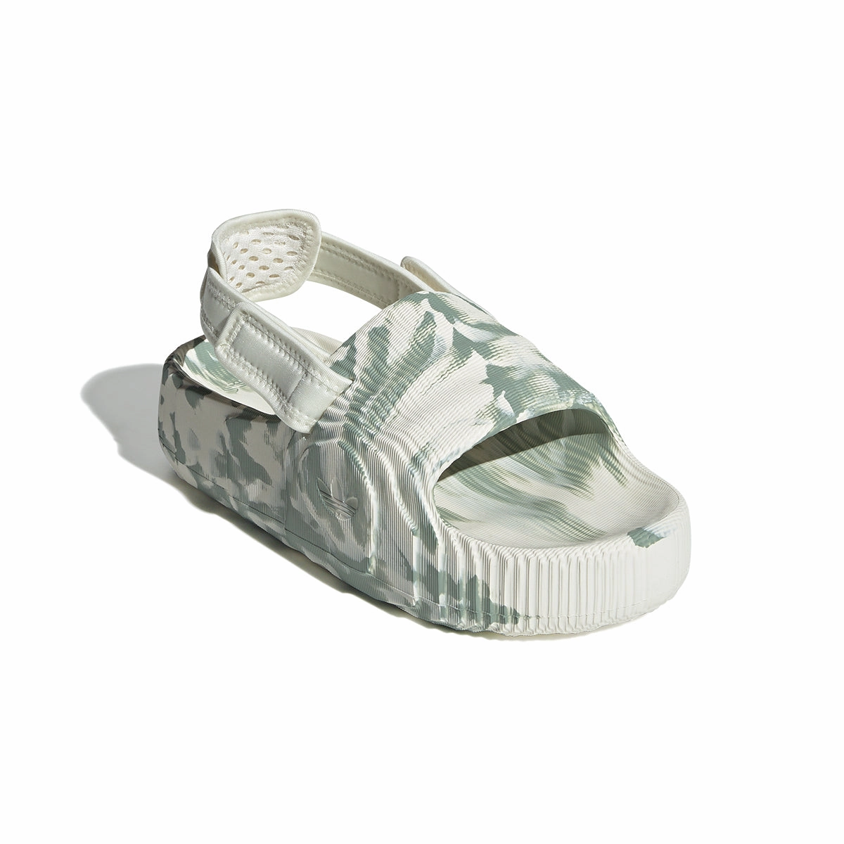 Wmns Adilette 22 XLG 'Off White Silver Green' Alpombra Slippers