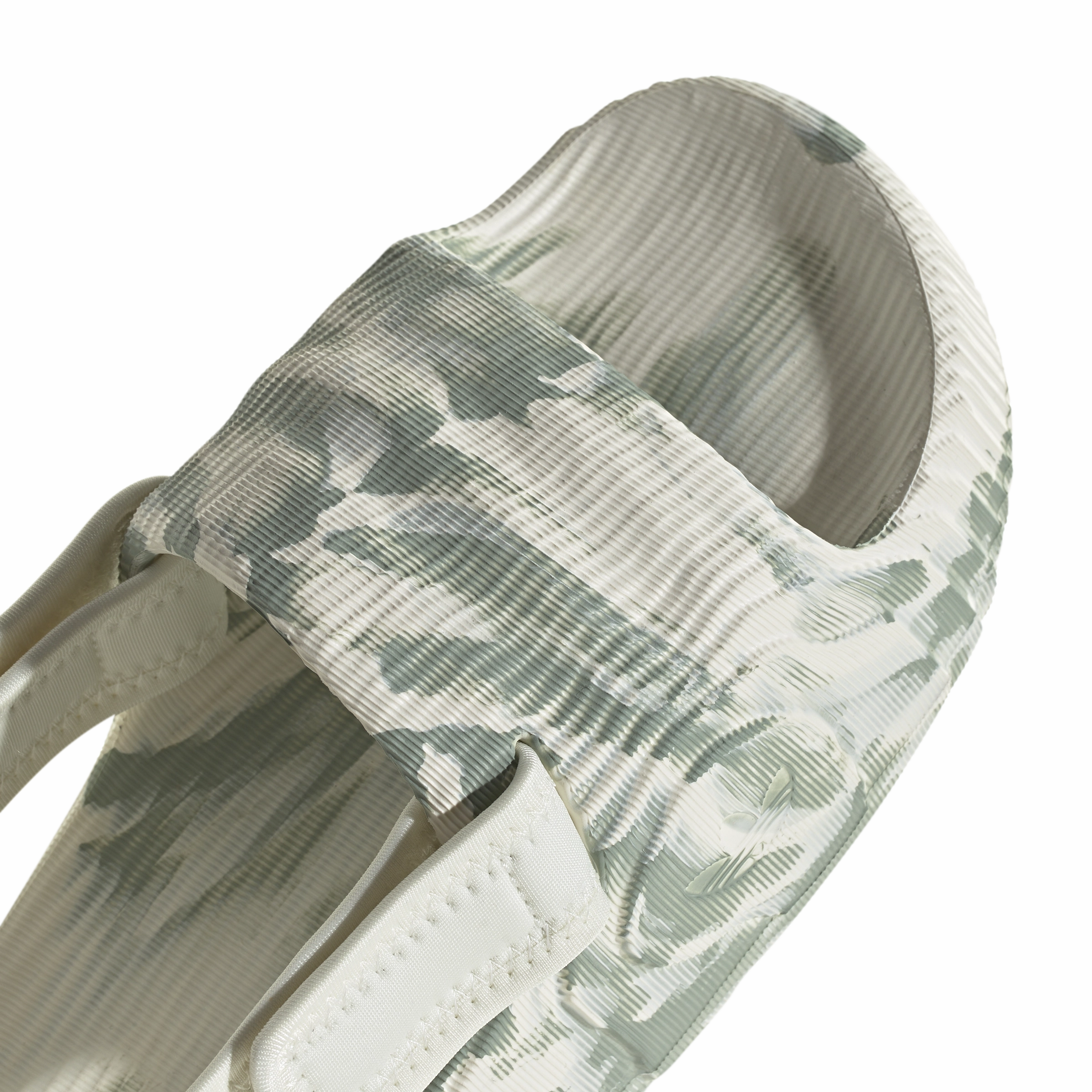 Childrens Slide Sandals Wmns Adilette 22 XLG 'Off White Silver Green'