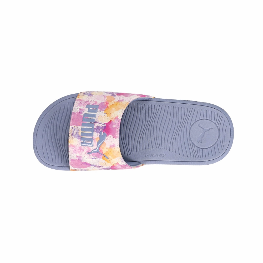 Puma Basketball Shoes Mario Cool Cat 2.0 Tincture Slide Sandals (Big-Kid)
