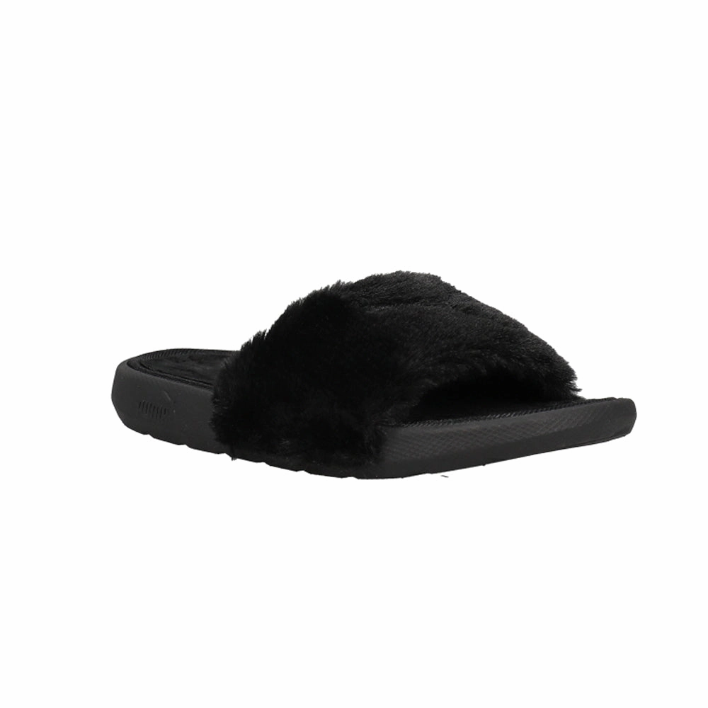 Cool Cat Fluffy Bx Slide Sandals (Little Kid) Birkenstocks Sandals