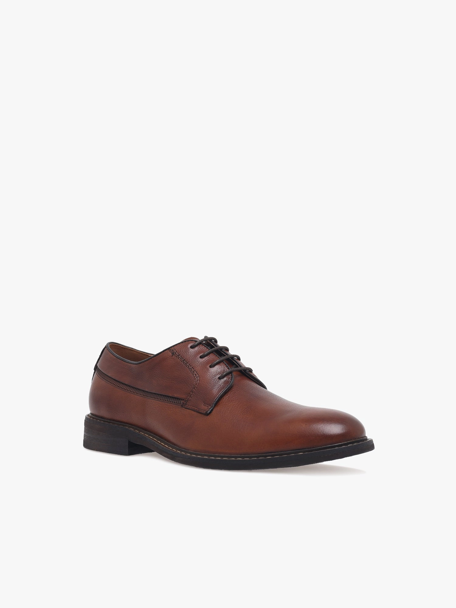 Cooper Tan Soft Tumb Leather Marten Oxford