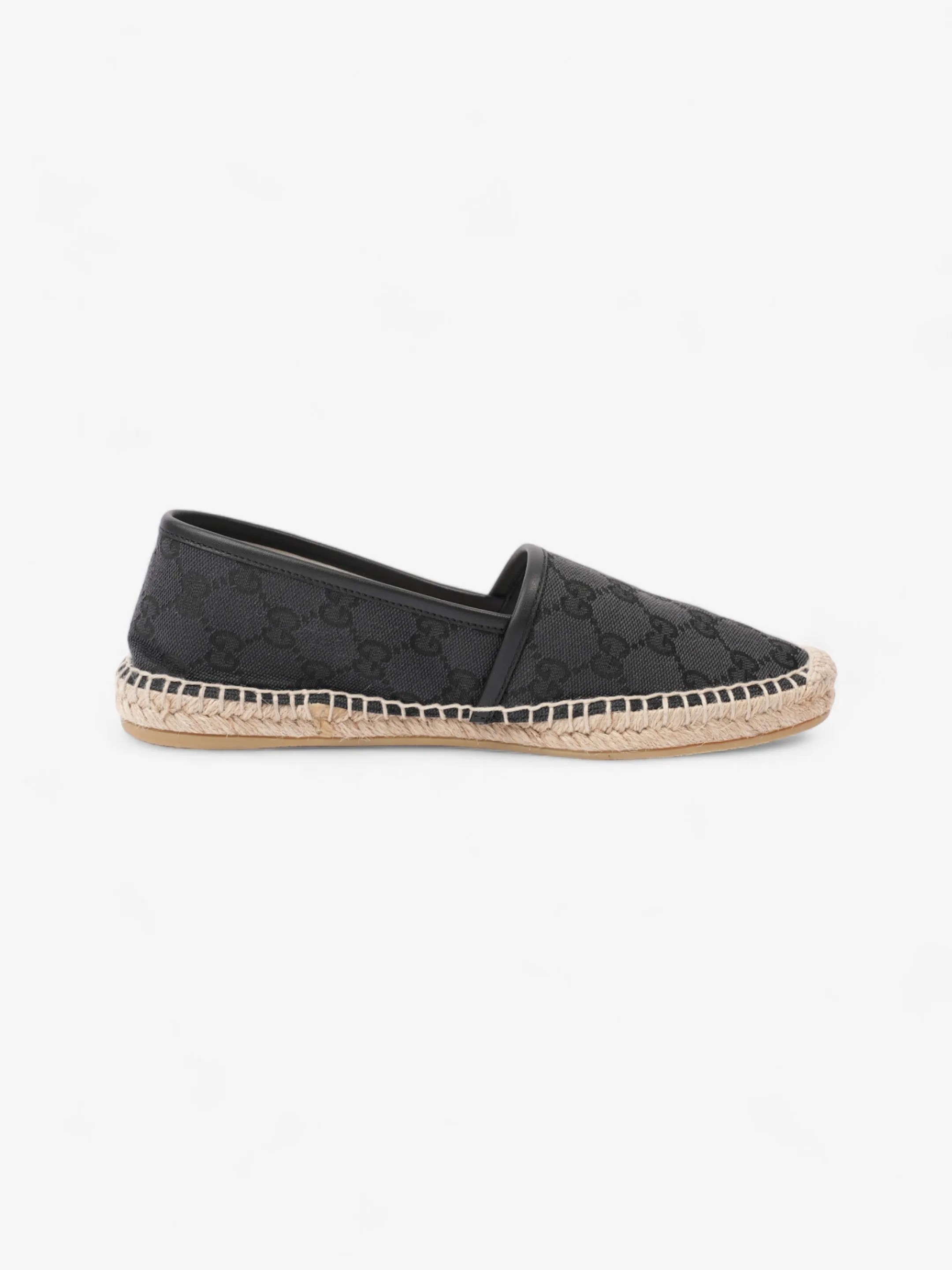 Gucci GG Espadrille GG Supreme / Black Canvas EU 37 UK 4 Espadrilles Bristol