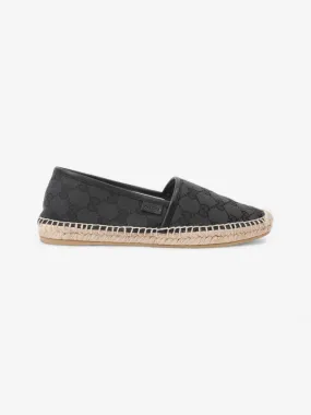 Gucci GG Espadrille GG Supreme / Black Canvas EU 37 UK 4 Sam Edelman Christina Espadrille