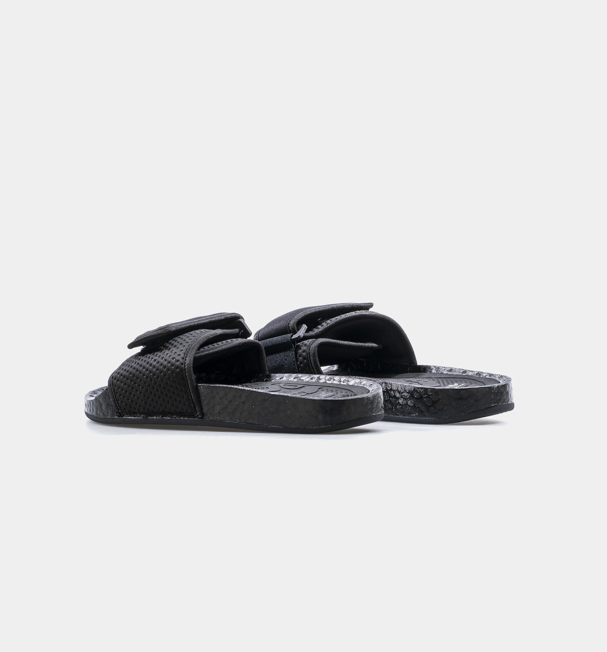 Design Slippers Pharrell Williams Boost Mens Slides - Black