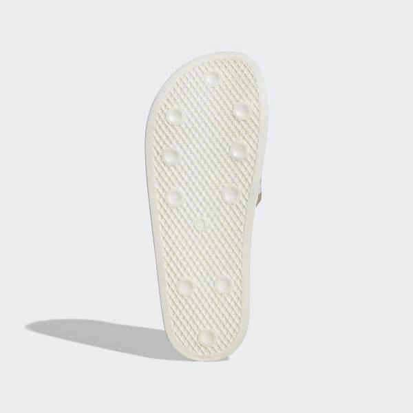 Slippers With Support Adidas Men's Adilette Slides - Magic Beige / Cloud White / Off White