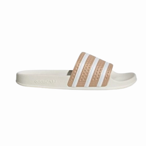 Dream Of Slippers Adidas Men's Adilette Slides - Magic Beige / Cloud White / Off White