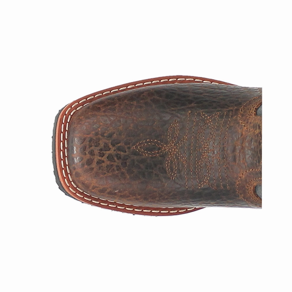 Creek Embroidered Square Toe Cowboy Boots (Little Kid-Big Kid) Mickey Mouse Boots Military