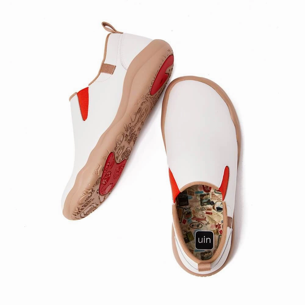 Cuenca White Split Leather Men Moreschi Loafers