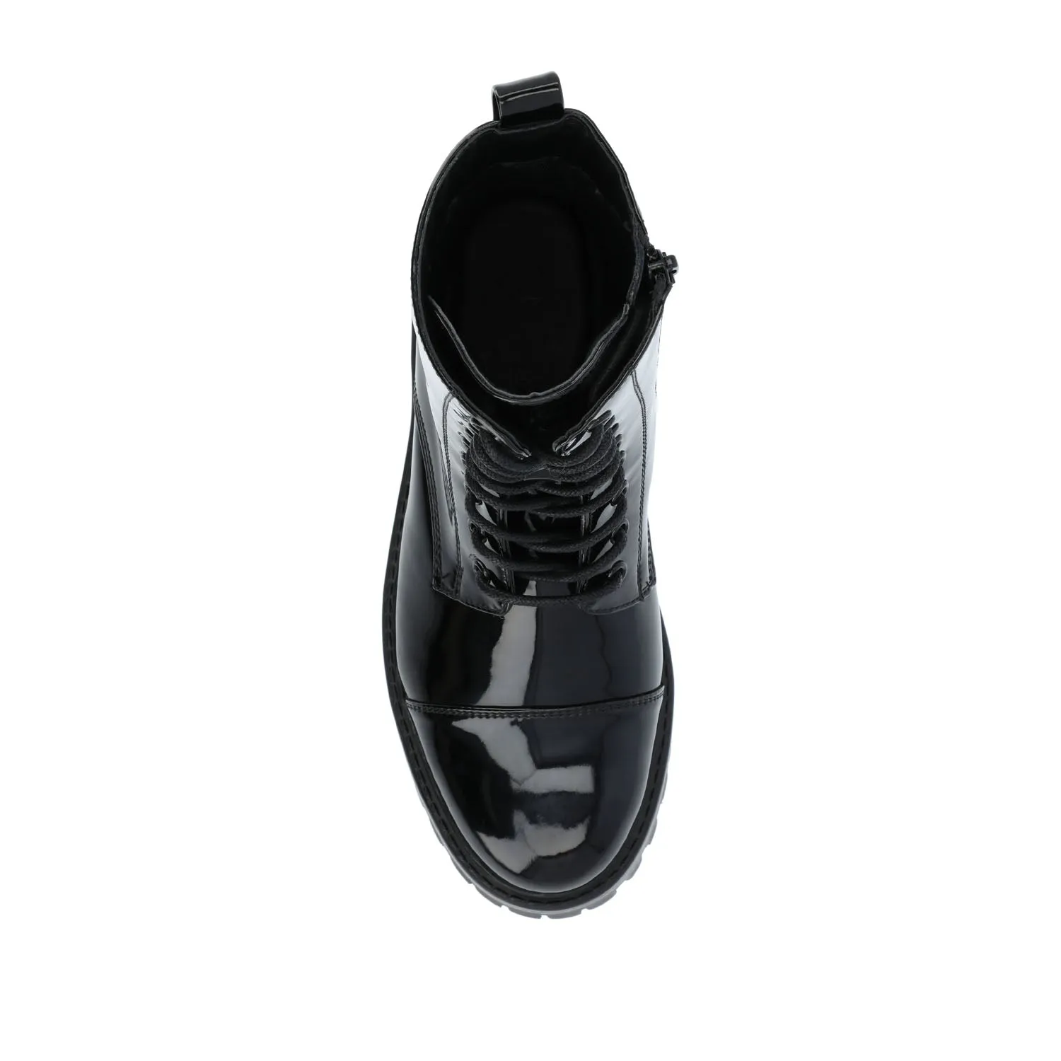 Cosplay Combat Boots AALEY LACE-UP BOOTIES IN WIDE