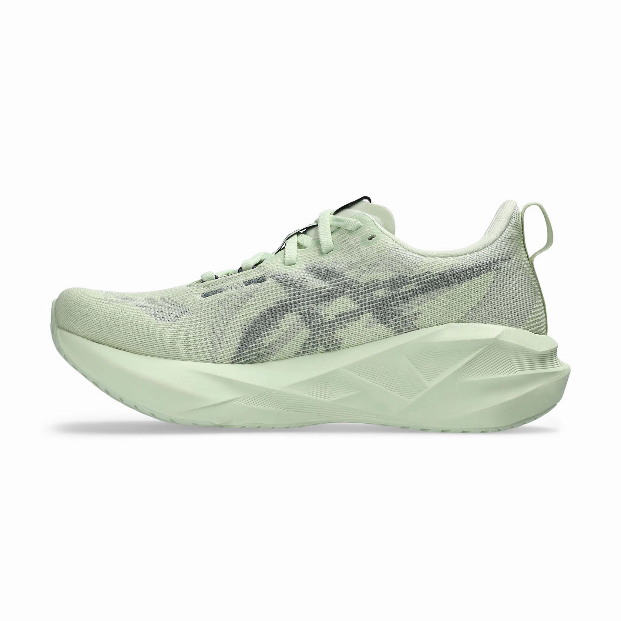 ASICS | Women's Novablast 5 Running Shoes - Whisper Green/Monument Asics Moderate Stability Running Shoes
