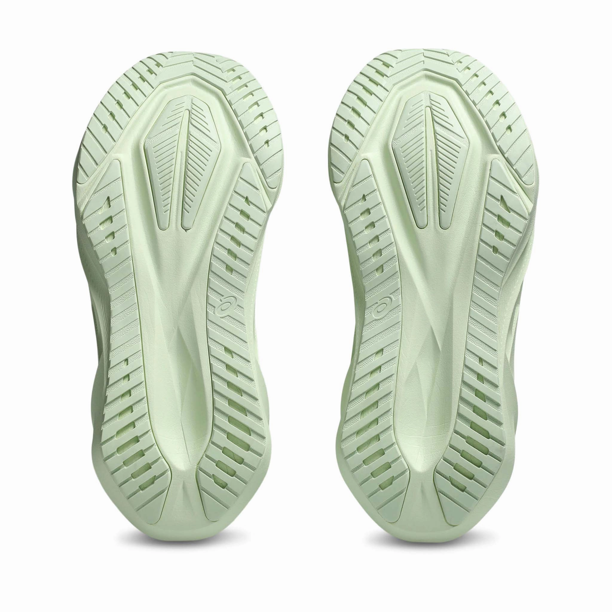 Asics Volleyball Shoes 2017 ASICS | Women's Novablast 5 Running Shoes - Whisper Green/Monument