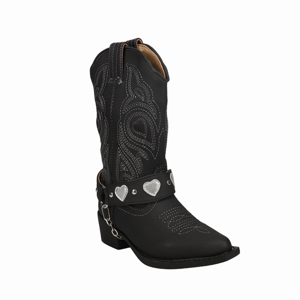 Dale Heart Snip Toe Cowboy Boots (Little Kid-Big Kid) Good Snowboard Boots