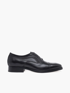 Danridge Cap Toe Black Leather Oxfords Rochester Ny