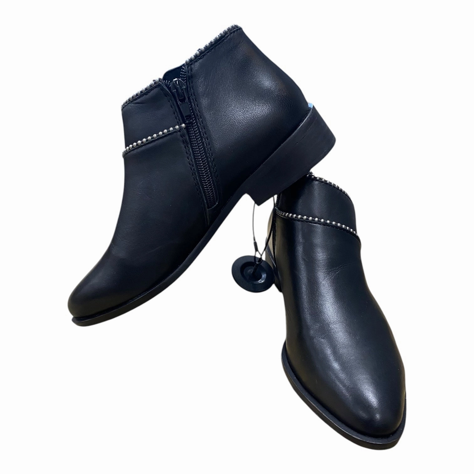 Retro Ankle Boots Boots Ankle Heels By Lucky Brand In Black, Size:6