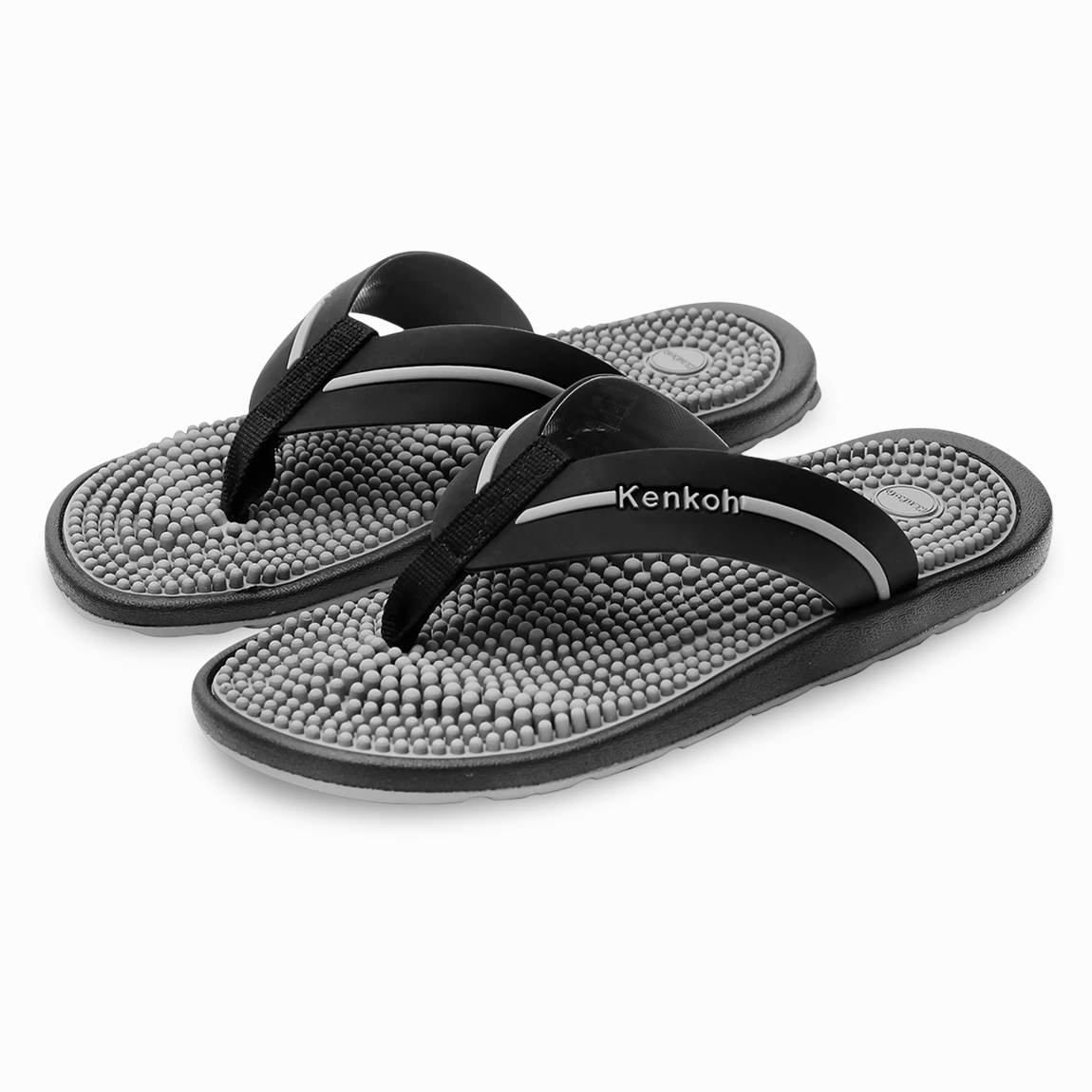 Sandals With Low Wedge Kaiyo Thong Black (Women)