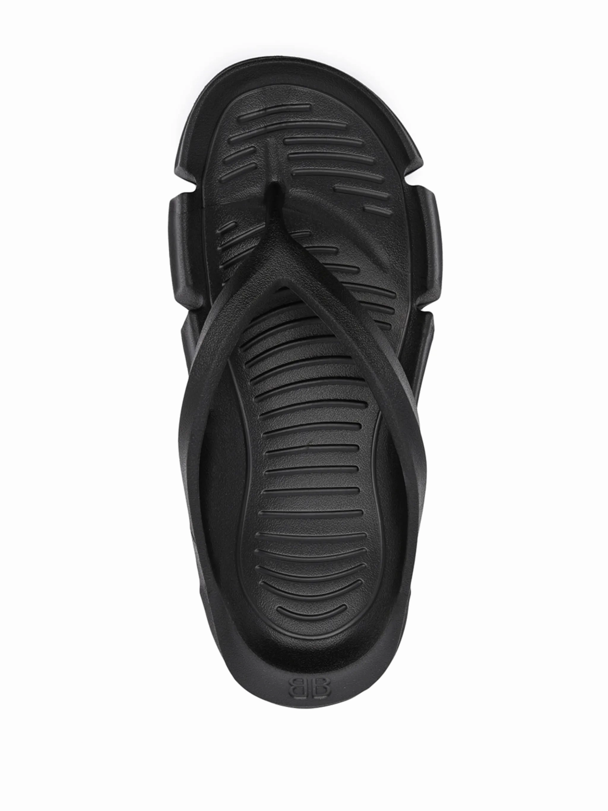 Yeezy Slides debossed-logo flip-flops