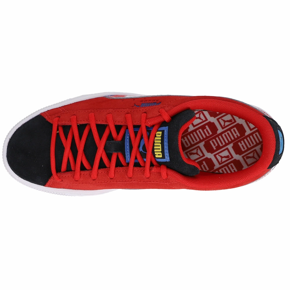 Suede Splash Lace Up Sneakers (Big Kid) Alien Sneakers