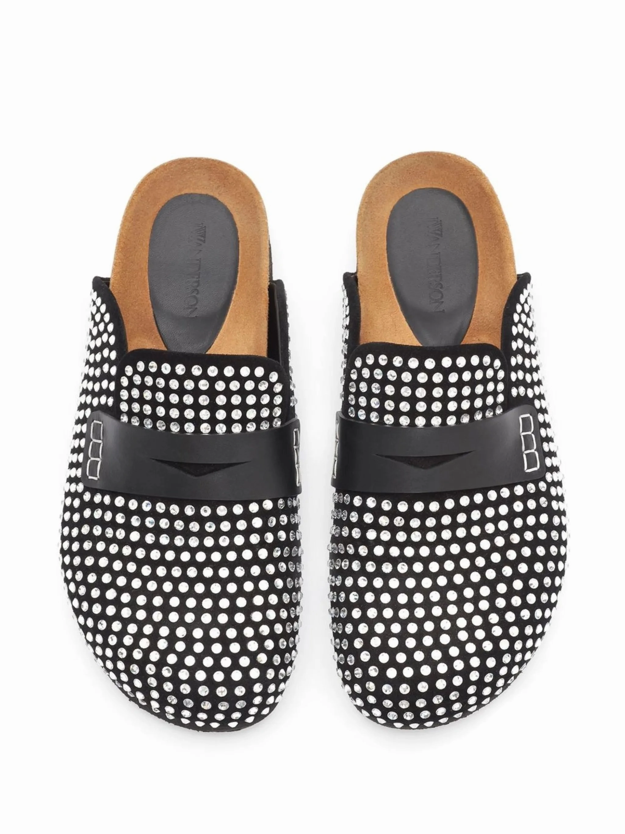 Diamond rhinestone slides German Slippers With Arch Support