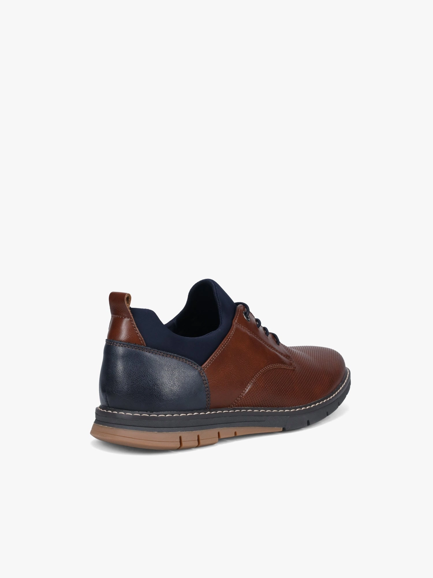 Diego Cognac Eco Leather Captain Oxford