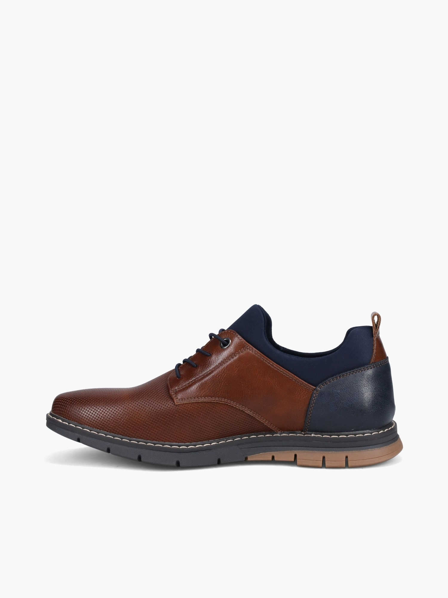 Dressports 2 Go Plain Toe Oxford Diego Cognac Eco Leather