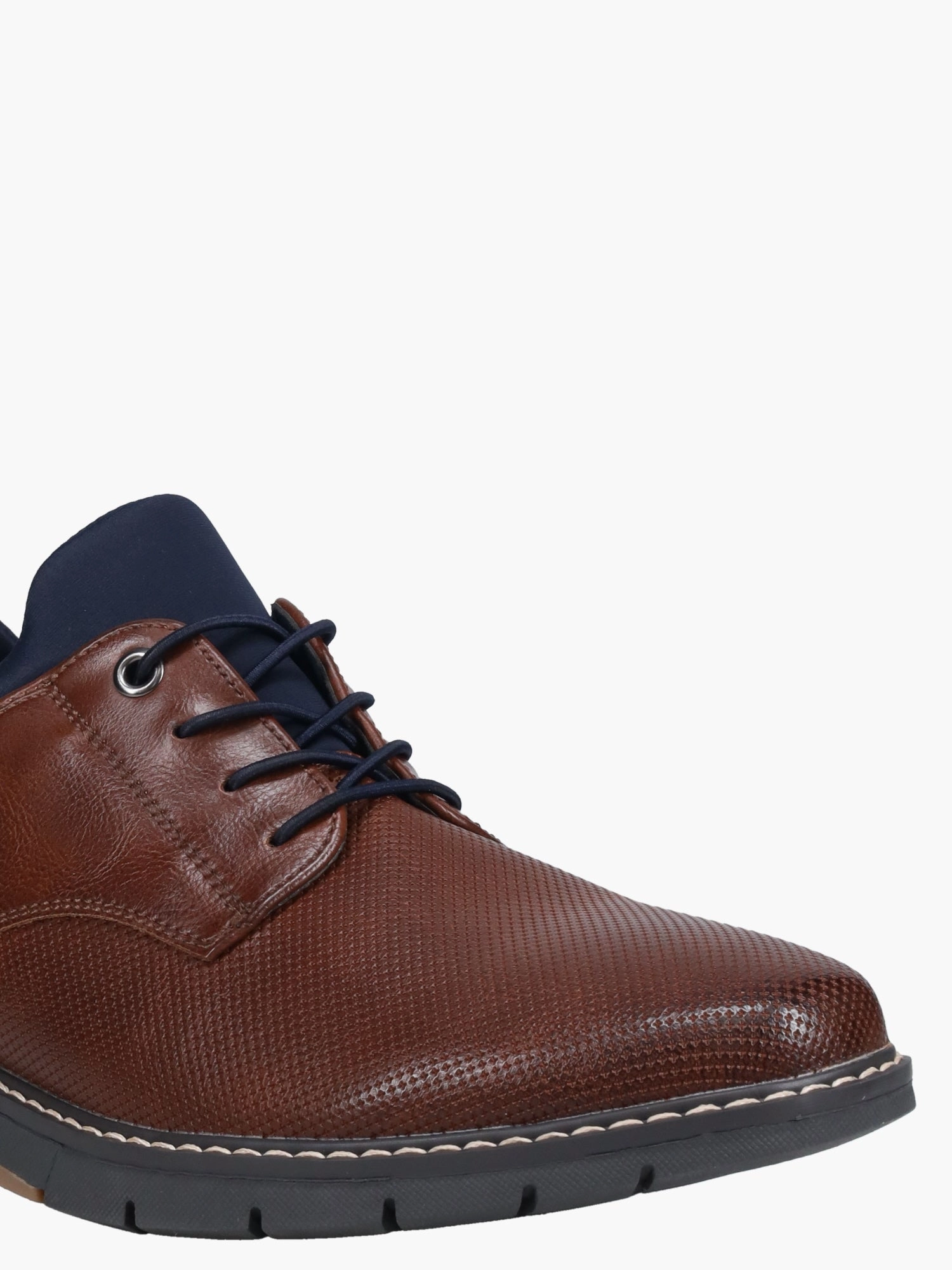Diego Cognac Eco Leather Everyday Oxfords