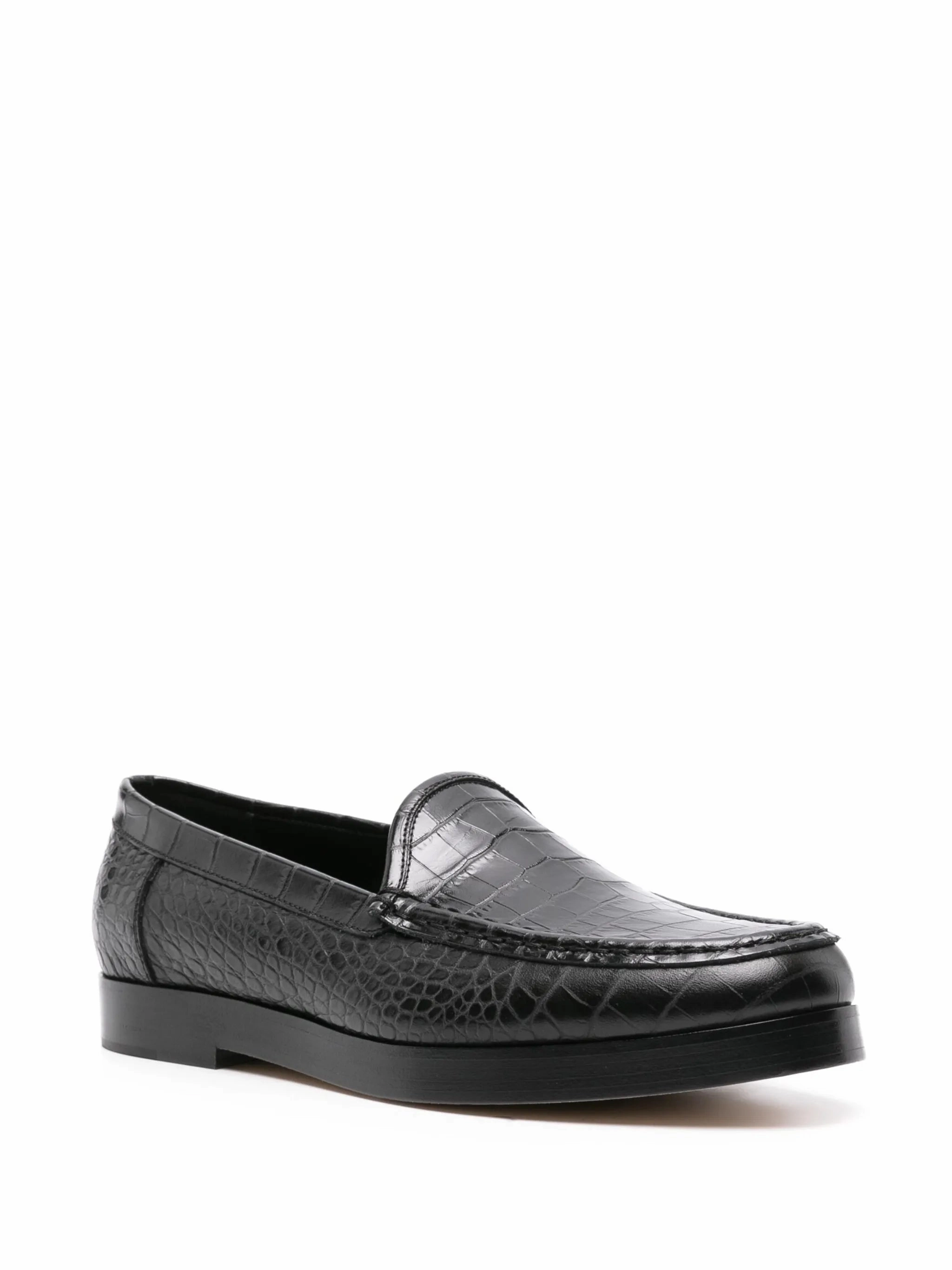 Dinelio embossed-crocodile loafers Loafers Memory Foam