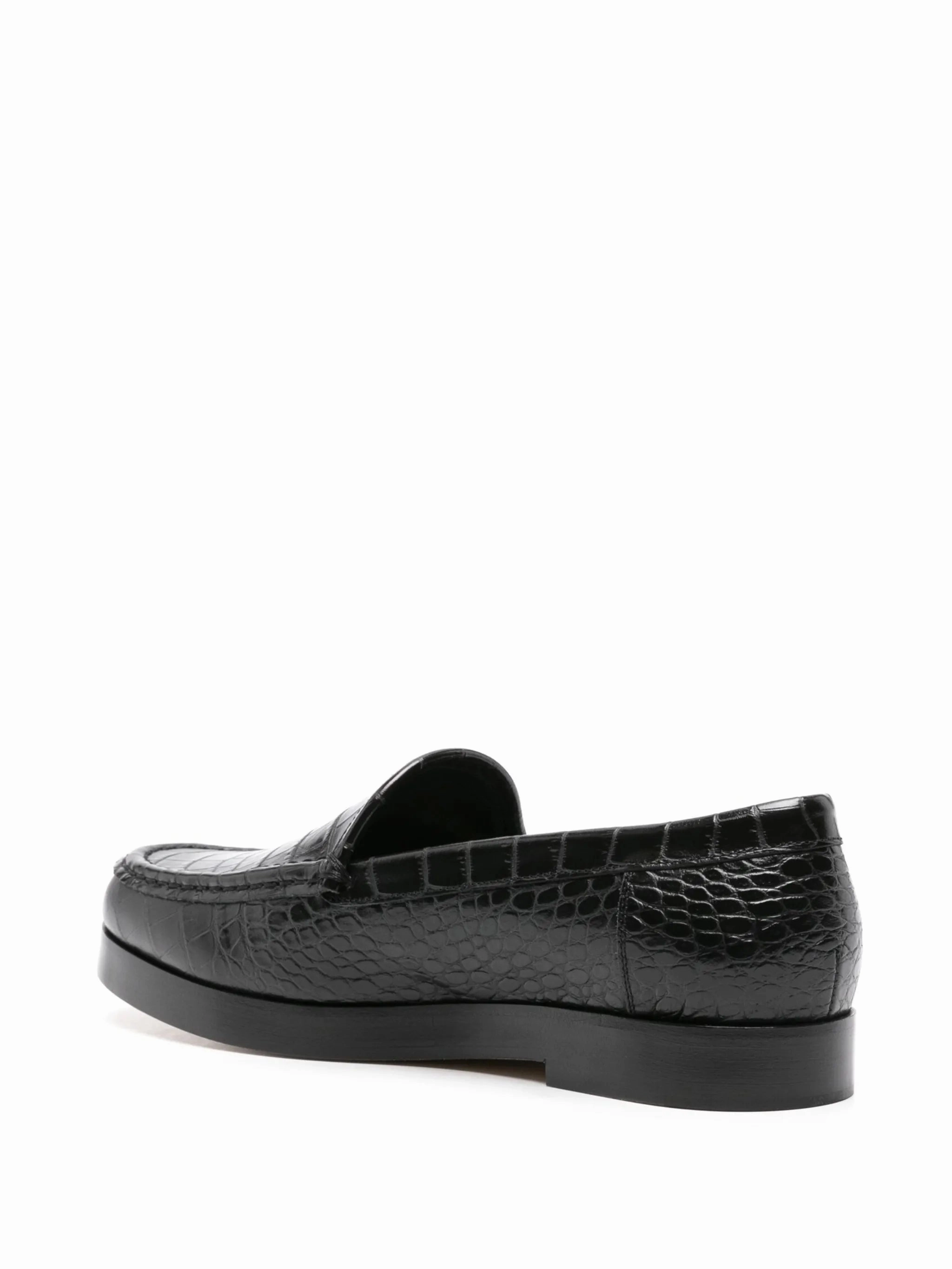 Swims Loafers Sale Dinelio embossed-crocodile loafers