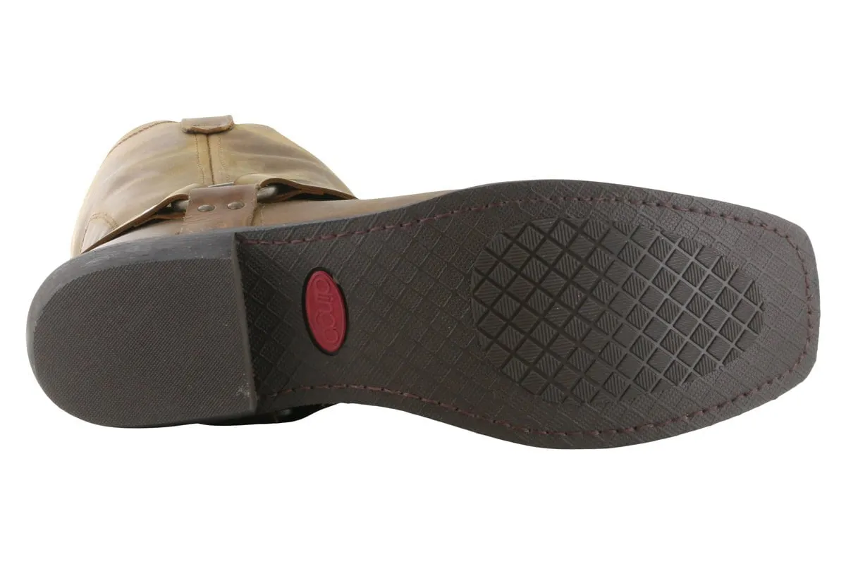 Dingo Dean Harness Boot Brown Comfortable Insulated Work Boots