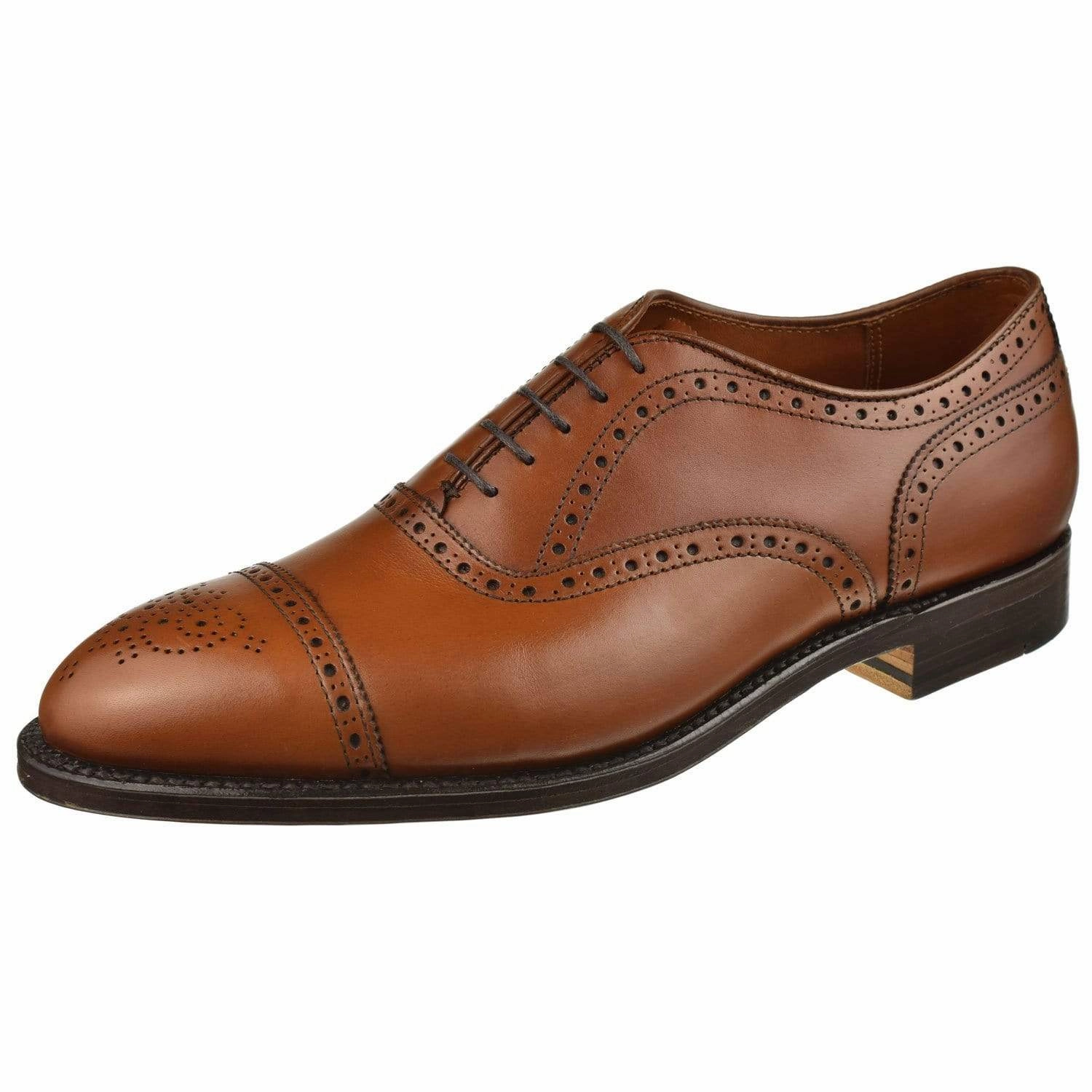 Alden Mens Cap Toe 911 Oxford Heel Shoes
