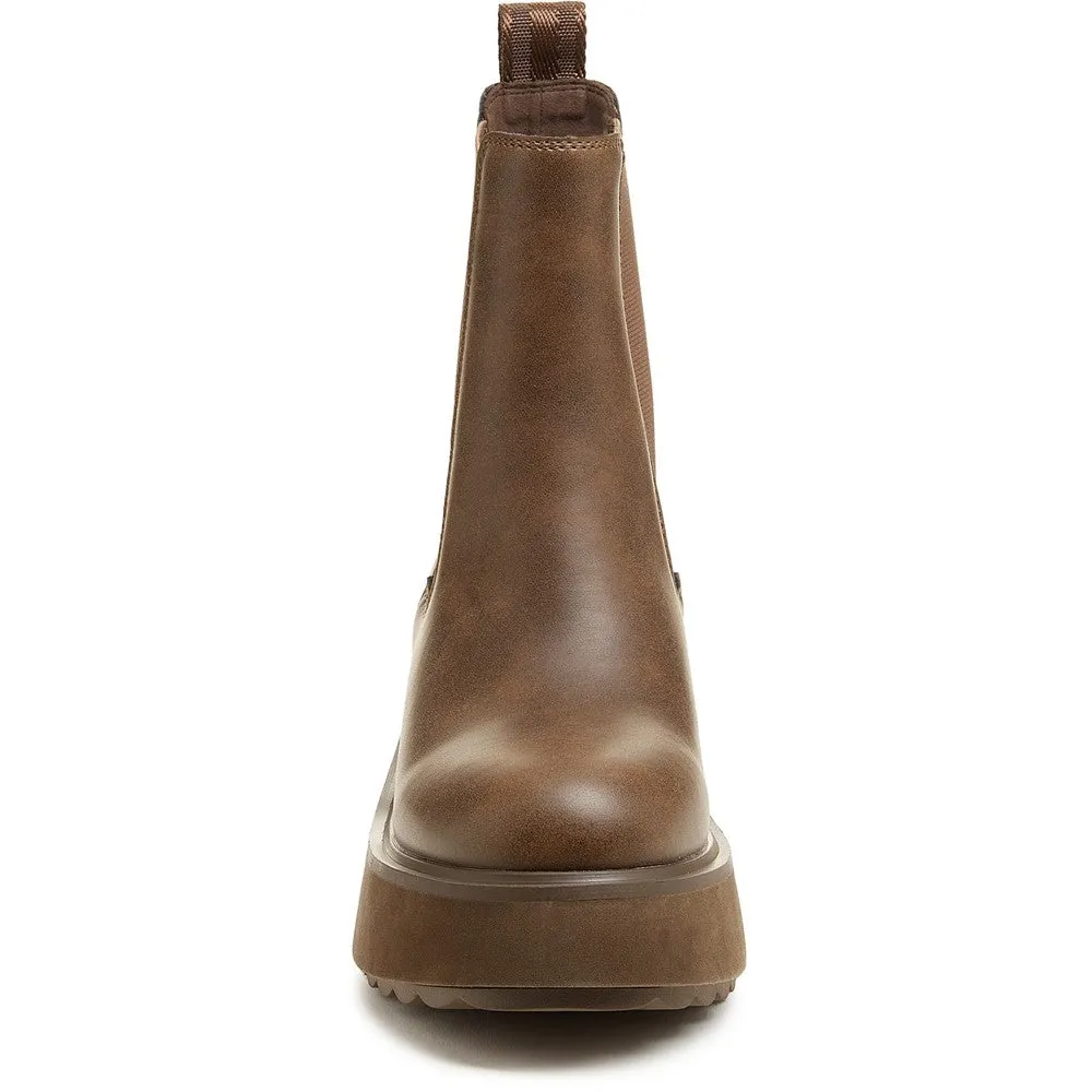 Rocket Dog Heyday Ankle Boots Elderberry Chunky Chelsea Boots