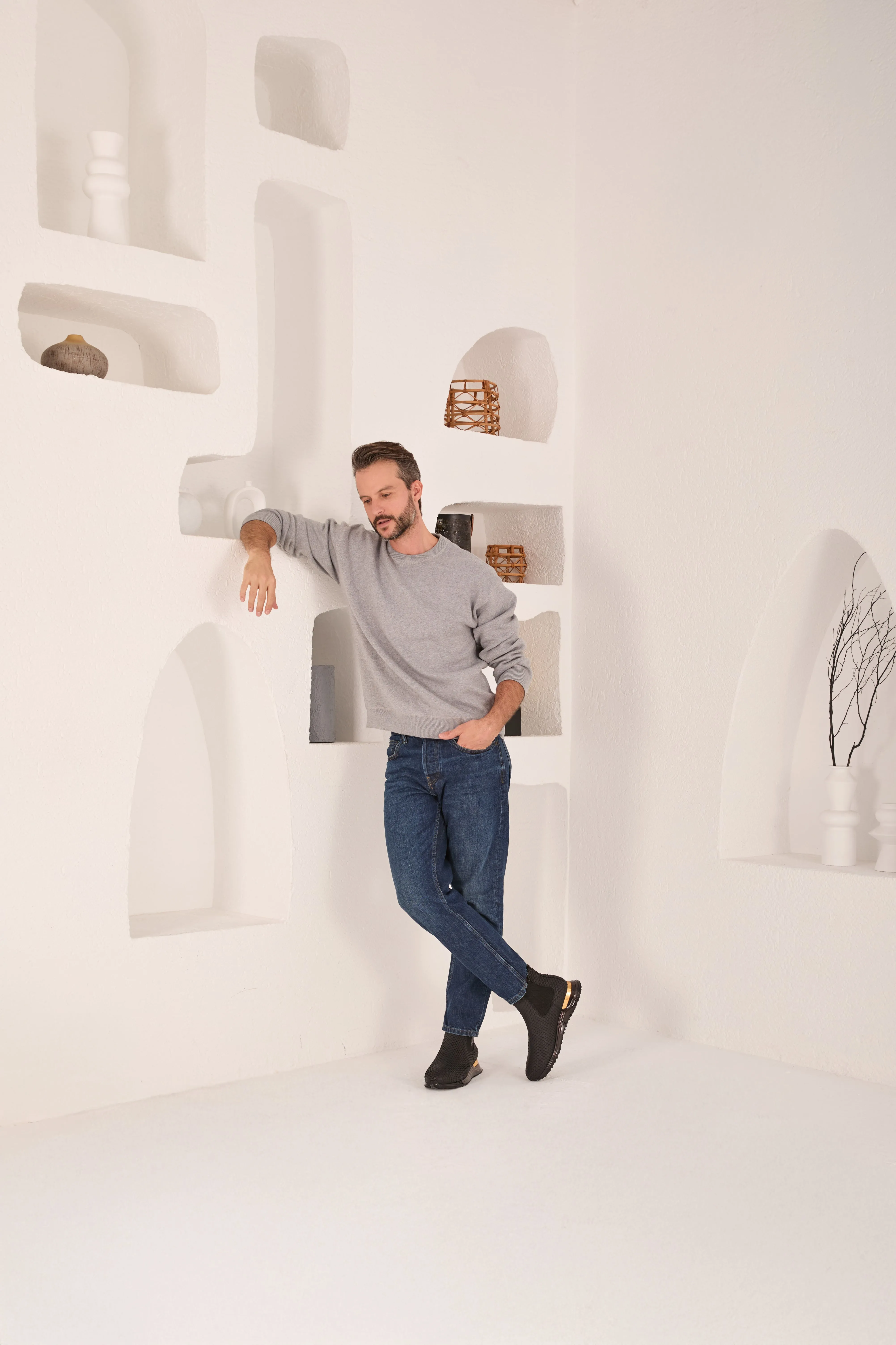 Chelsea Boots Onder Pak The Panther Black Leather Men Chelsea Boot