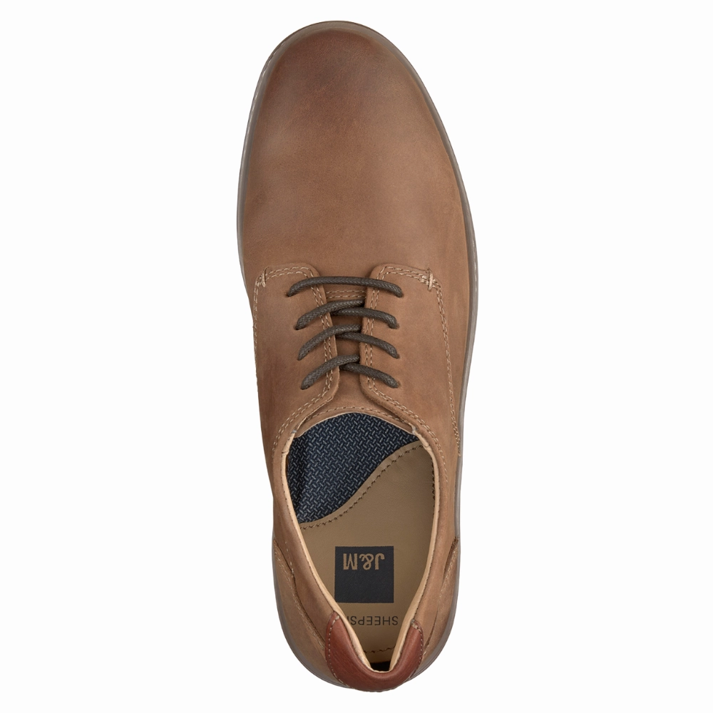 Johnston & Murphy McGuffey Plain Toe Tan Oiled Oxford (Men's) Alfani Billy Low Top Oxfords