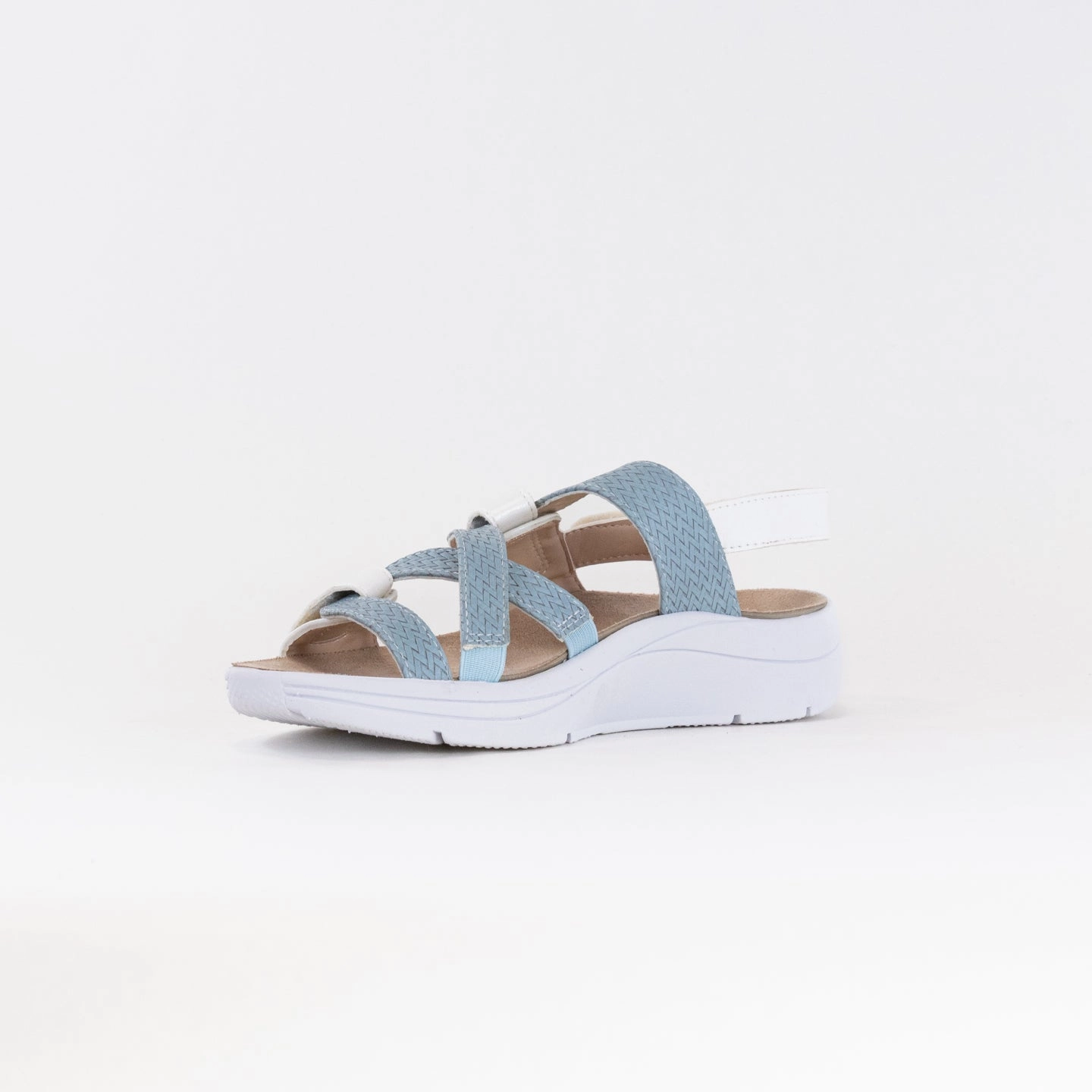 Outwoods Sandals Drew Serenity (Women's) - White/Blue Combo
