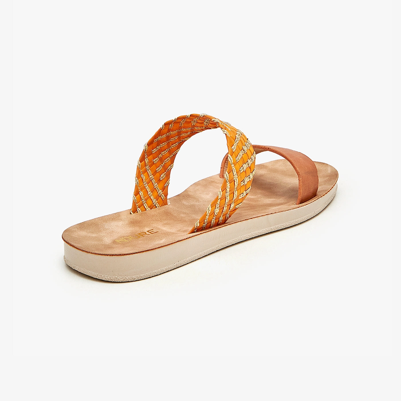 Harry Winston Ruby Slippers Dual Strapped Slides