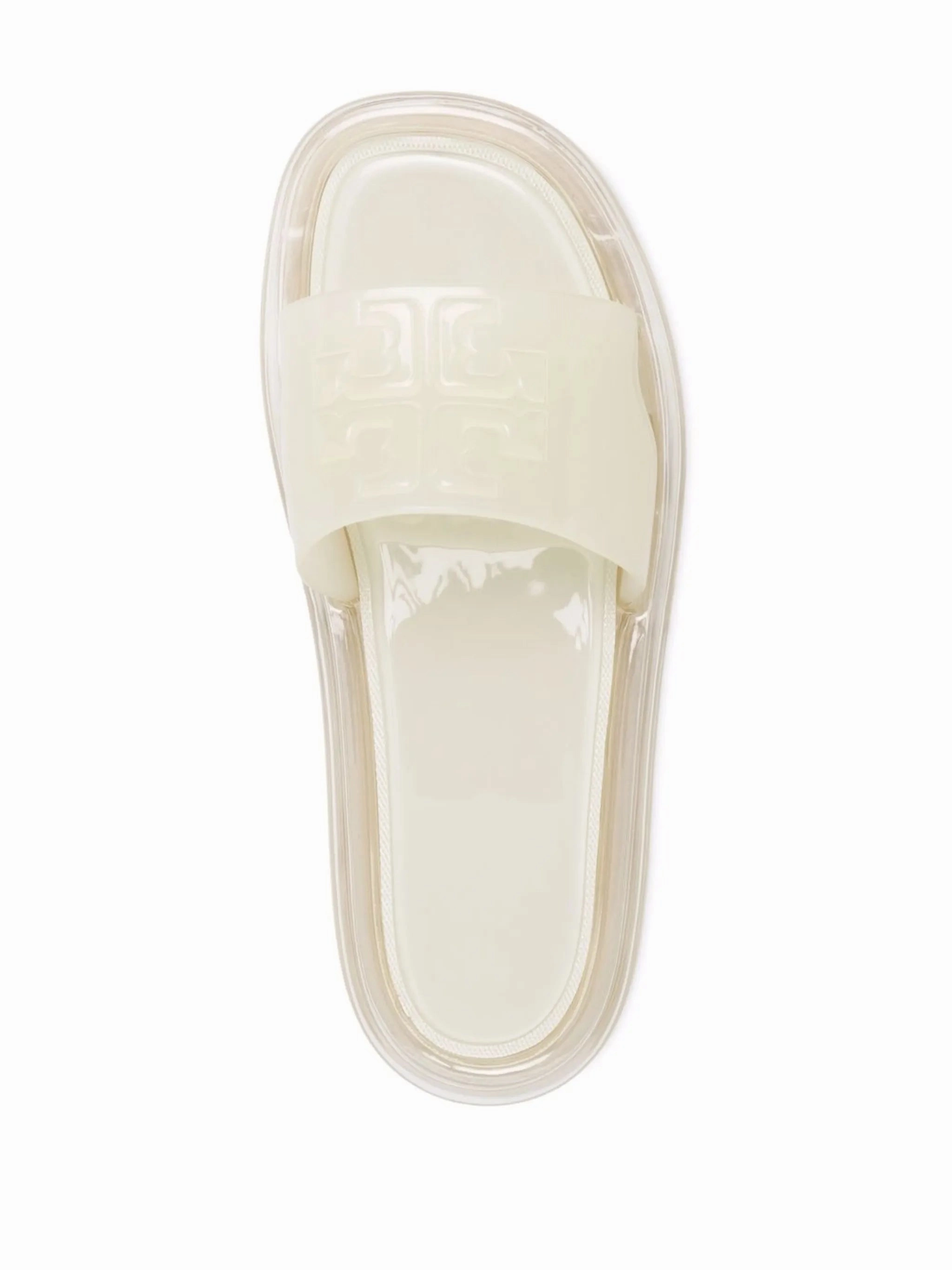 Bubble Jelly slides Platform Slippers Mustard Seed