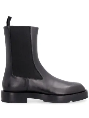 4G plaque Chelsea boots Single Stack Chelsea Boots