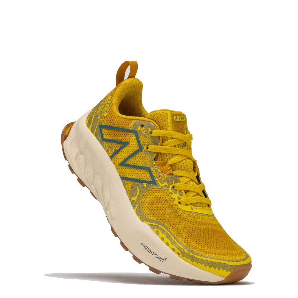 New Balance Festival Pack New Balance Women's Fresh Foam X Hierro v8 Sneaker in Ginger Lemon with Calcium and Terrarium