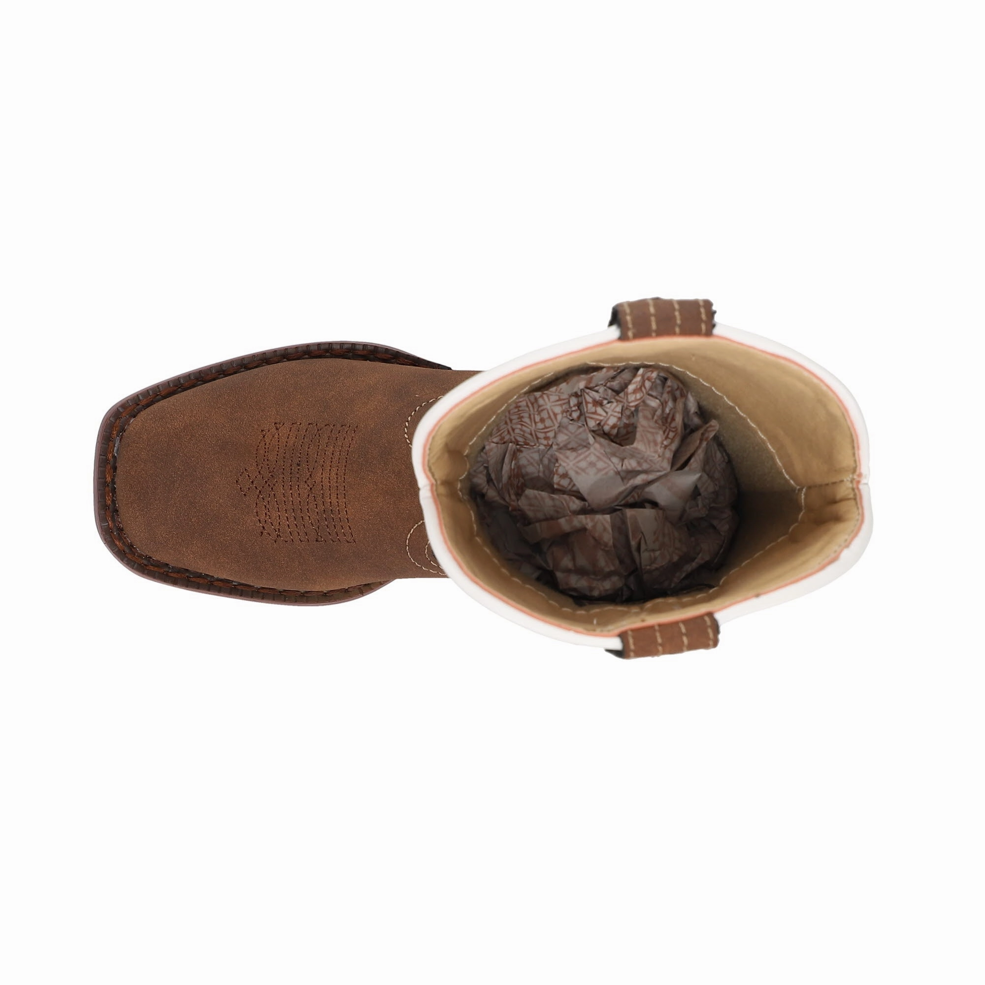 Eastwood Square Toe Cowboy Boots (Little Kid) Black Moto Boots