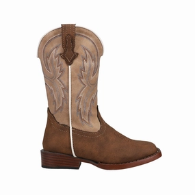 Boots Frye Eastwood Square Toe Cowboy Boots (Little Kid)